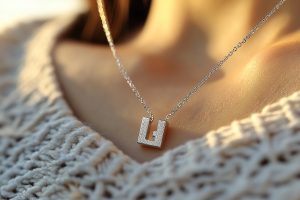 Collier lettre : un bijou minimaliste qui parle de vous