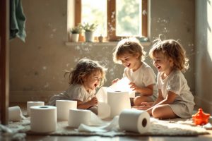 Enfants et papier toilette : 5 astuces pour sauver les parents